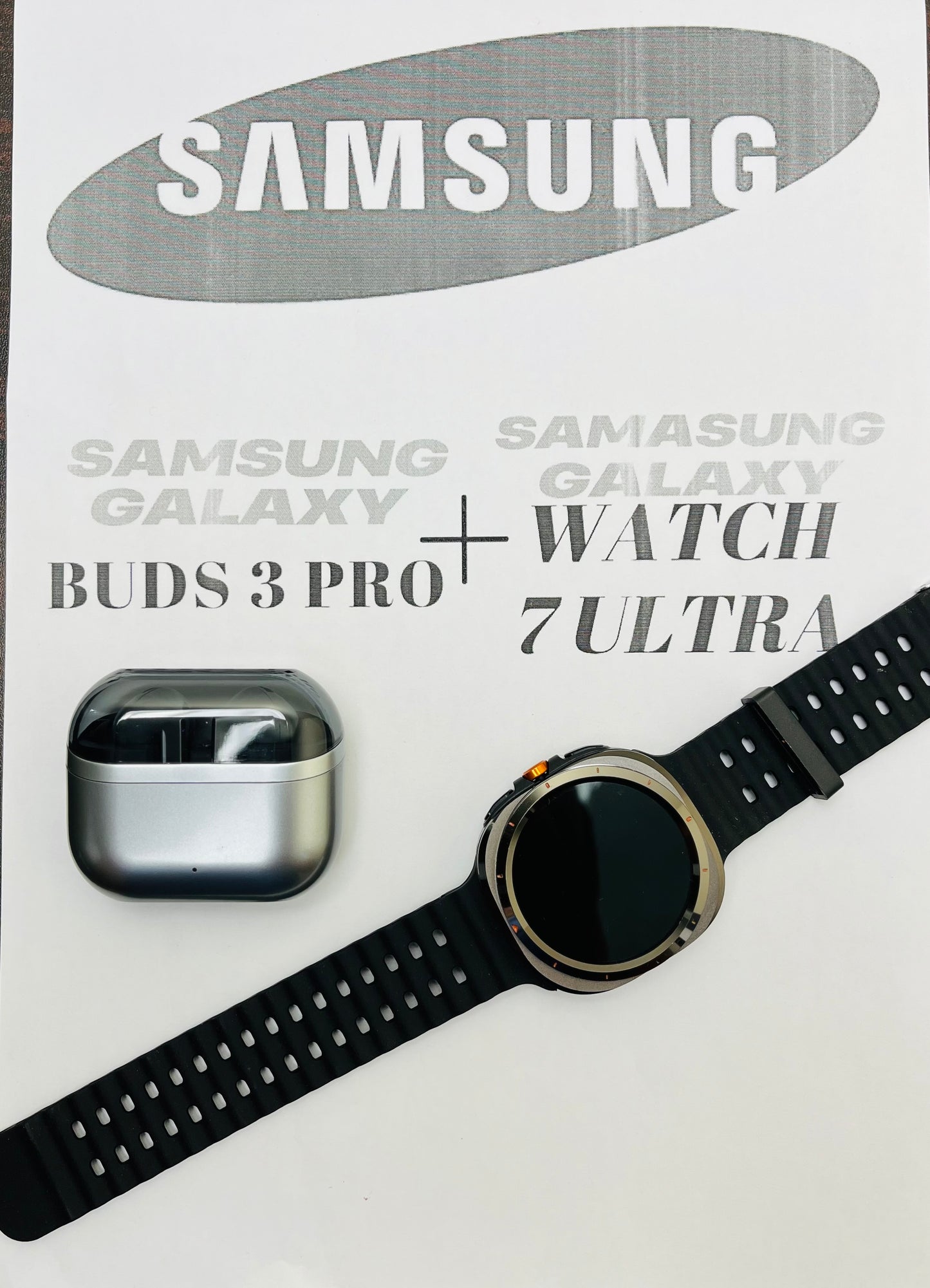 DEAL 5 ( GALAXY BUDS 3 PRO + GALAXY JS WATCH 7 ULTRA )