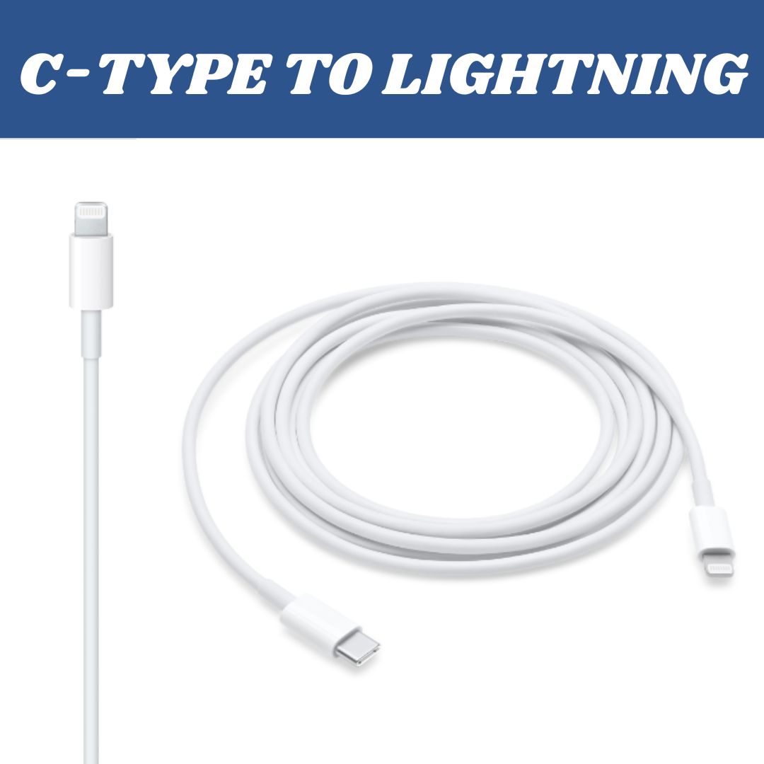 Pack of 25w Original Adapter with 60Watt supported Lightning Cable