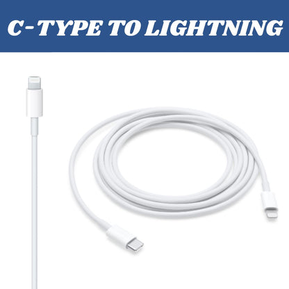 Pack of 25w Original Adapter with 60Watt supported Lightning Cable