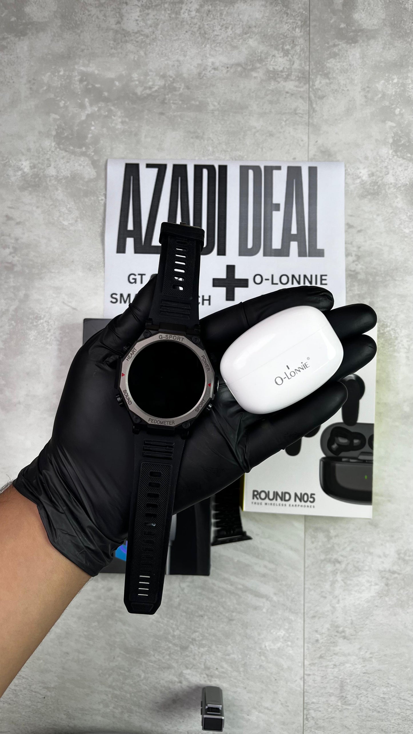 DEAL 9 ( O-Lonnie AirPods + GT6 Pro Sports Watch )