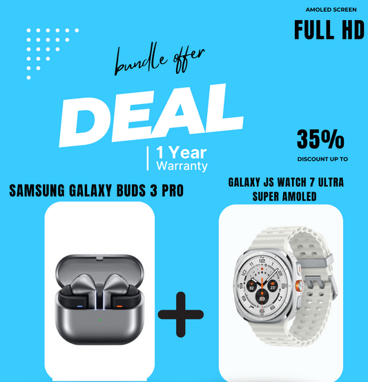 DEAL 5 ( GALAXY BUDS 3 PRO + GALAXY JS WATCH 7 ULTRA )