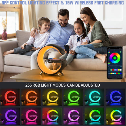 RGB G SHAPE LAMP WITH MULTI LIGHTS
